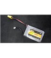 Аккумулятор квадрокоптера LiPo 11.1V 70C 1500mah 3S XT60 146г 65*43*24мм (16024)