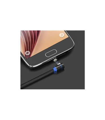 Магнитный кабель для зарядки смартфона micro USB 360 data (16211)