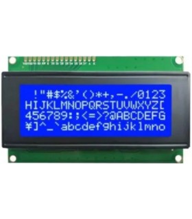 Дисплей LCD 2004 20*4 I2C Arduino синяя подсветка белые символы (18925)