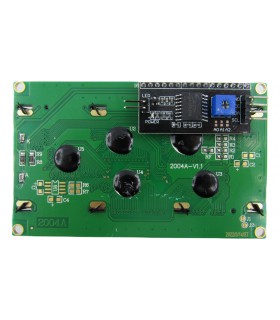 Дисплей LCD 2004 20*4 I2C Arduino синяя подсветка белые символы (18925)