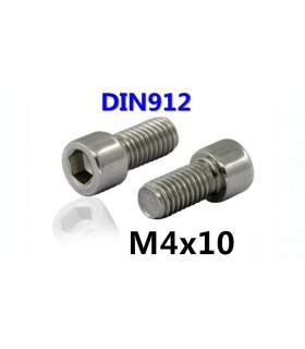 Винт болт с цилиндрической головкой М4*10mm DIN912 (14823)
