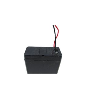 Аккумулятор свинцово-кислотный с кабелем 4V 2500mah 101*50*22мм (18761)