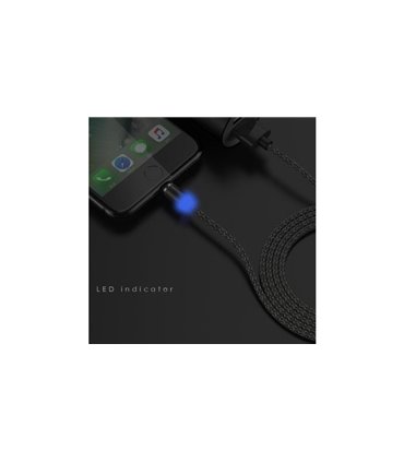 Кабель магнитный для зарядки смартфона micro USB data (16214)