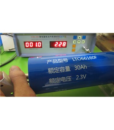 Аккумулятор литий титанат Yinlong LITO LTO 66160 30Ah 25000 циклов 1mOm 10C (16155)