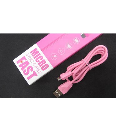 Кабель зарядки телефона планшета силиконовый VPB USB to micro Fast Sync (15629)