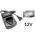 Зарядное устройство для шуруповерта 12V Li-Ion 3*18650 (15134)