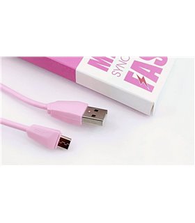 Кабель зарядки телефона планшета силиконовый VPB USB to micro Fast Sync (15629)