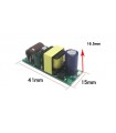 Прецизионный понижающий модуль AC 220V to DC 12V 300mA 3W (15492) Прецизионный понижающий модуль AC 220V to DC 12V 300mA 3W (15492)