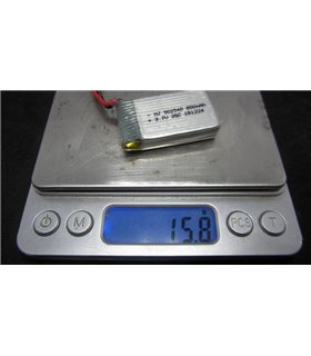 Высокотоковый аккумулятор LiPo 3.7V 25C 902540 800mah small white 15.8g (16000)