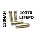 Аккумулятор LiFePo 10370 3.2V 5C 2000 циклов 130mAh для IQOS (15643)