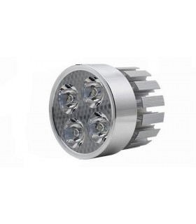 Фара для электровелосипеда 12-80V 4*LED с резьбой (15273)