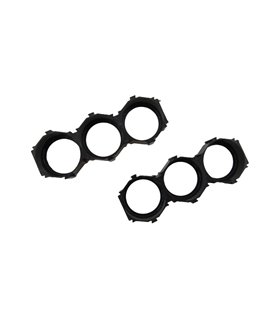 Холдер для аккумуляторов смещенный 3S 18650 2шт (18209)