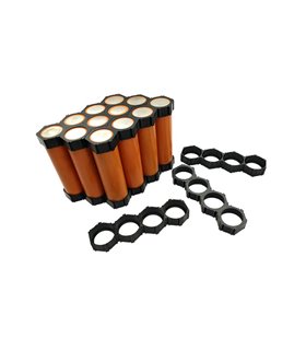 Холдер для аккумуляторов смещенный 3S 18650 2шт (18209)