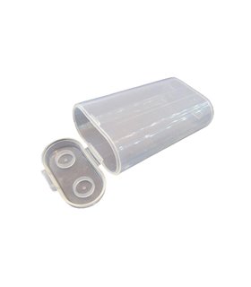 Холдер бокс для хранения аккумуляторов 18650 2 штуки (17161)