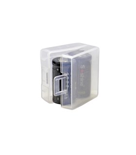 Холдер бокс аккумулятора Soshine 2*16340 2*15266 (14994)