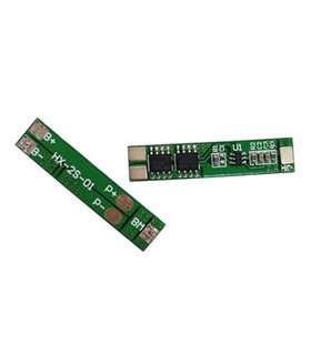 Плата защиты BMS контроллер для литий фосфат LiFePo 2S 6.4V 5A (15677) Плата защиты BMS контроллер для литий фосфат LiFePo 2S 6.4V 5A (15677)