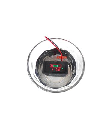 Индикатор заряда аккумулятора 12.6V водонепроницаемый (17229)