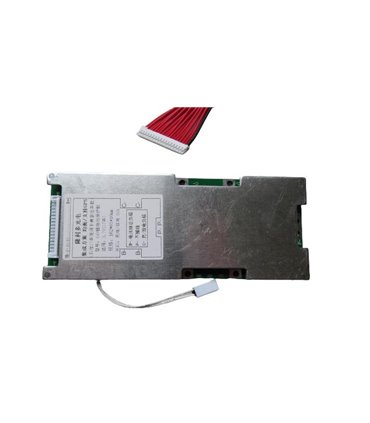 Плата контроллер аккумулятора BMS LiIon 17S 64V разряд 60A заряд 60A (17659)