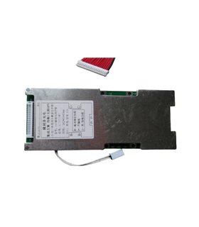 Плата контроллер аккумулятора BMS LiIon 17S 64V разряд 60A заряд 60A (17659)
