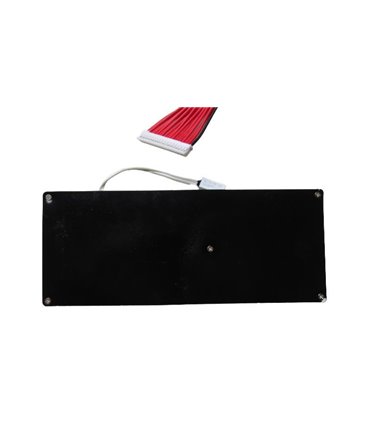 Плата контроллер аккумулятора BMS LiIon 17S 64V разряд 60A заряд 60A (17659)