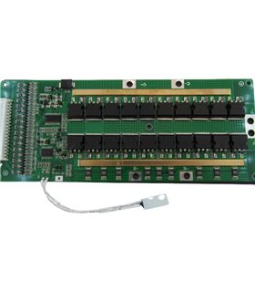 Плата контроллер аккумулятора BMS LiIon 17S 64V разряд 60A заряд 60A (17659)