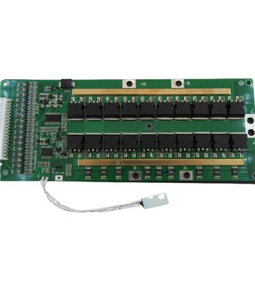 Плата контроллер аккумулятора BMS LiIon 17S 64V разряд 60A заряд 60A (17659)