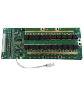 Плата контроллер аккумулятора BMS LiIon 17S 64V разряд 60A заряд 60A (17659)