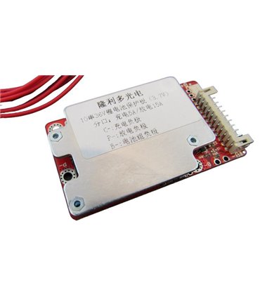 Плата контроллер аккумулятора BMS LiIon 10S 36V разряд 15A заряд 5A (17653)