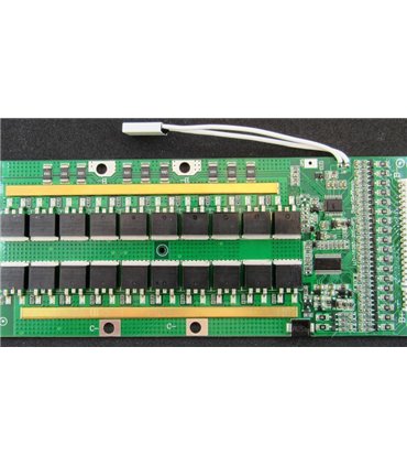 Плата контроллер аккумулятора BMS LiFePo 20S 60V разряд 60A заряд 60A (17681)