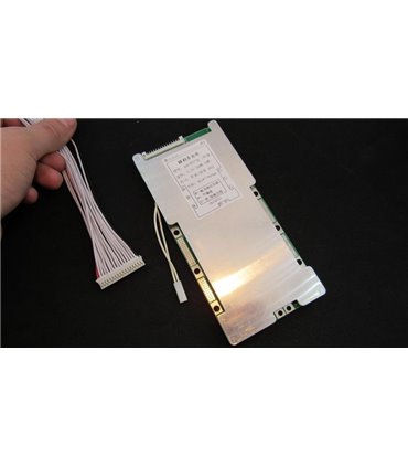 Плата контроллер аккумулятора BMS LiFePo 16S 48V разряд 60A заряд 60A (17680)