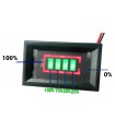 Индикатор заряда питания аккумулятора 12V зеленый (11612)