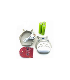 Power Bank детский 5V 7800mAh с аккумуляторами 18650 серый (16935)