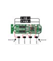 Плата защиты заряда разряда BMS 4 x LiFePo 12.8V 9A (11900) Плата защиты заряда разряда BMS 4 x LiFePo 12.8V 9A (11900)