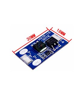 Плата защиты BMS LiFePo 1S 3.6V 7A (18206) Плата защиты BMS LiFePo 1S 3.6V 7A (18206)