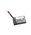 Высокотоковый аккумулятор LiPo 3.7V 25C 702030 hw30 250mah molex 8.1g (16006)