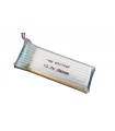 Высокотоковый аккумулятор LiPo 3.7V 20C 702036 651744 350mah molex 8.1g (16018)