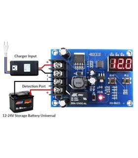 Модуль управления зарядом XH-M603 12-24V HW-632 (15790)