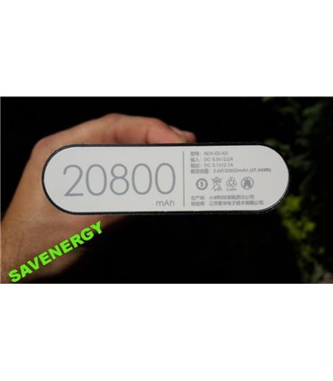 Xiaomi Power Bank Портативная Зарядка 8*18650 2A (10414)