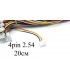 Балансировочный кабель 4pin 20см со штекером 2.54 (15244)
