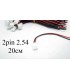 Балансировочный кабель 2pin 15см со штекером 2.54 (15241)