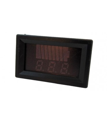 Индикатор заряда аккумулятора универсальный подстроечный (17997)