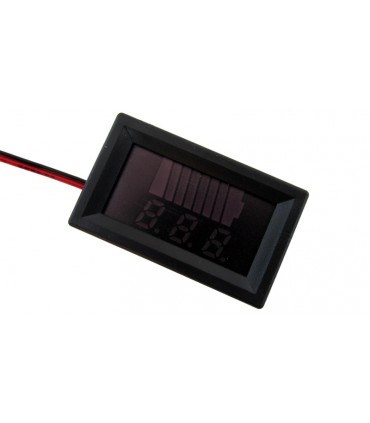 Индикатор заряда аккумулятора универсальный подстроечный (17997)
