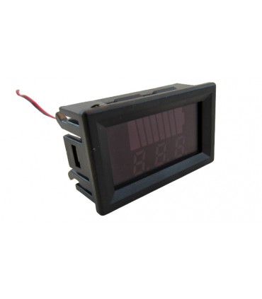 Индикатор заряда аккумулятора универсальный подстроечный (17997)