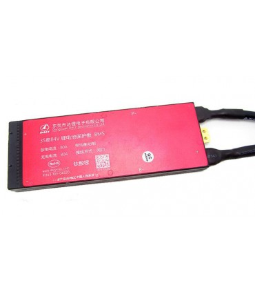 Плата защиты балансир BMS литий титанат аккумулятора LiTo 35S 84V 80A (14980)