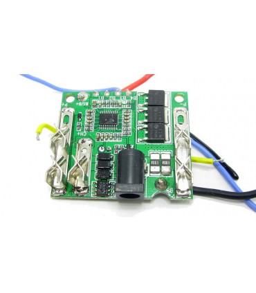Плата защиты аккумулятора шуруповерта BMS Li-Ion 18V 5S 50A (16387)