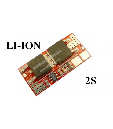 Плата защиты аккумулятора контролер электроотвертки Li-Ion Li-Po 2S 7.2V 10A (15720)