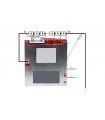 Плата защиты аккумулятора Li-Ion BMS 72V 50A (16581)