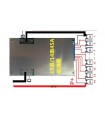 Плата защиты аккумулятора BMS Li-Ion 48V 13S 45A (16379)