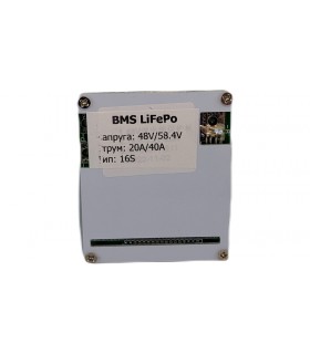 Плата защиты заряда разряда BMS 16S LiFePo 48V 20A (14273)