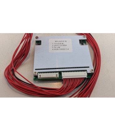 Плата BMS LiFePo 24S 72V 80A симметрия (19424)